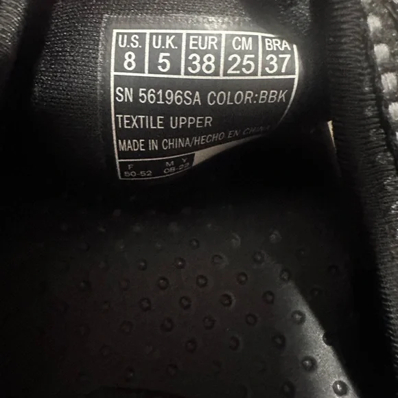 SKECHERS Outdoor Lifestyle Ladies Perfect Planning Slide Reggae Black Size 8 - Picture 7 of 7